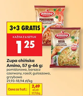 Zupa chińska pomidorowa promocja w Biedronka