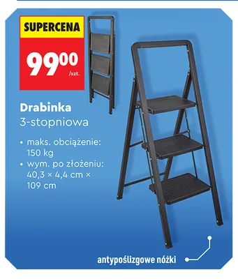 Drabinka 3-stopniowa promocja w Biedronka