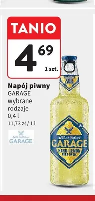 Napój piwny GARAGE Hard Lemon promocja w Intermarche