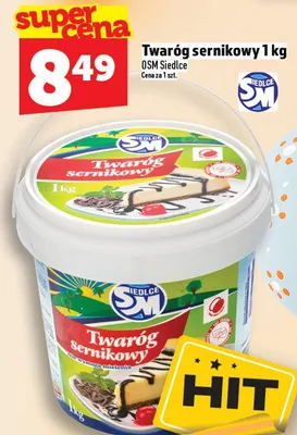 Twaróg sernikowy promocja w TOPAZ