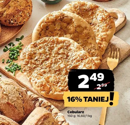 Cebularz promocja w Netto
