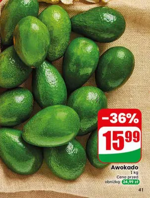 Awokado promocja w Dino
