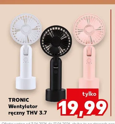 Wentylator ręczny TRONIC THV 3,7 promocja w Kaufland