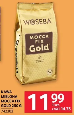 Kawa mielona WOSEBA MOCCA FIX GOLD 250 g promocja w Selgros