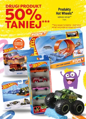 Pojazd Hot Wheels Monster Trucks Operation Stomp promocja w POLOmarket