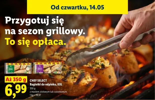 Bagietki do odpieku CHEF SELECT XXL promocja w Lidl