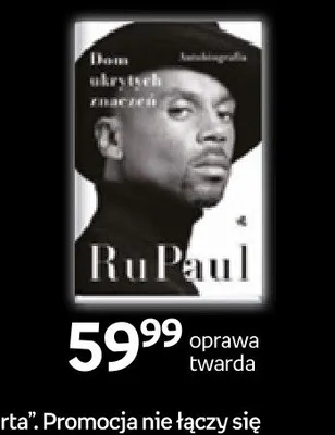 Książka Dom ukrytych znaczeń RuPaul promocja w Empik