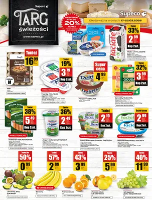 Serek homogenizowany promocja w Supeco