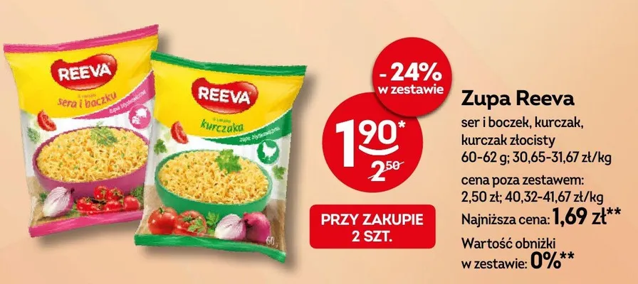 Zupa ser i boczek, kurczak, kurczak złocisty promocja w Żabka