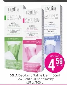Krem do depilacji Delia Satine promocja w Drogerie Jasmin