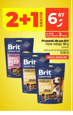 Przysmaki dla psa Brit Happy:) Chicken Day promocja w Dealz