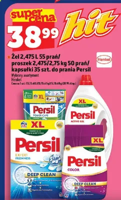 Proszek do prania Persil 2,75kg 50 prań promocja w TOPAZ