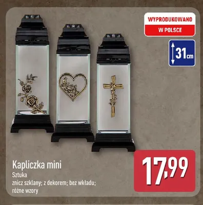 Kapliczka mini promocja w Aldi