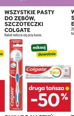 Pasta do zębów Colgate Total promocja w Stokrotka
