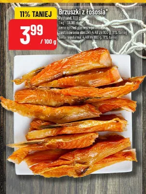 Brzuszki z łososia promocja w POLOmarket