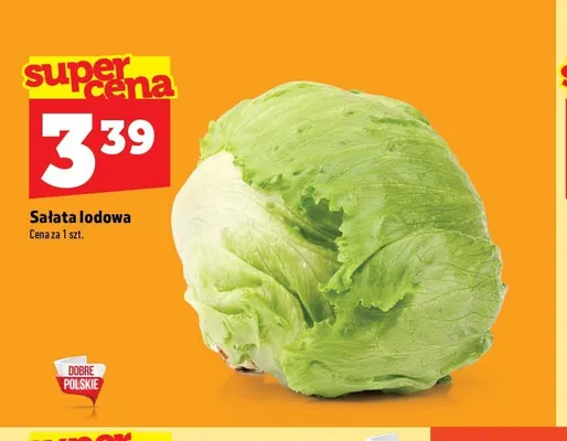 Sałata lodowa promocja w TOPAZ