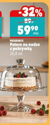 Patera na nodze z pokrywką promocja w Biedronka Home