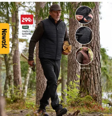 Ciepła kamizelka Kayoba Outdoor promocja w Jula