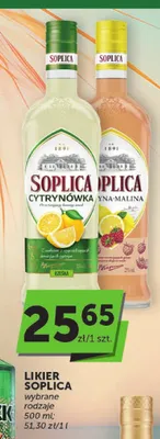 Likier Soplica Cytryna-Malina promocja w Groszek