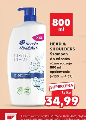 Szampon do włosów Head & Shoulders promocja w Kaufland