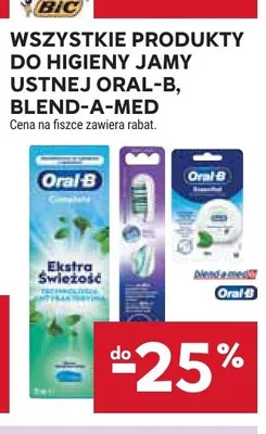 Pasta do zębów Oral-B promocja w Stokrotka