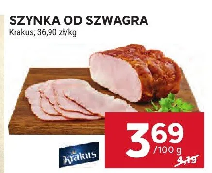 Szynka od szwagra Krakus promocja w Stokrotka