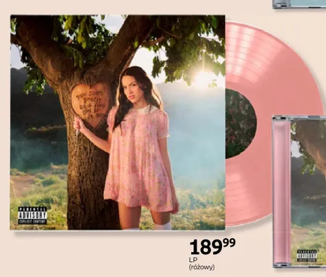 Płyta winylowa Olivia Rodrigo you seem pretty sad for a girl so in love LP różowy promocja w Empik