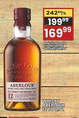 Whisky Aberlour 12 YO promocja w Wafelek