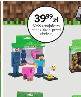 Figurka Minecraft promocja w Empik