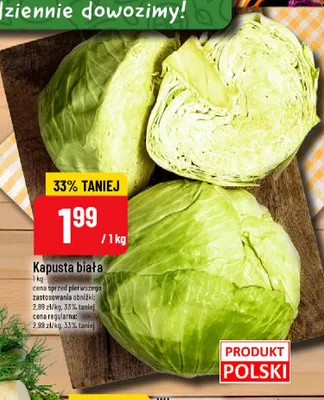 Kapusta biała promocja w POLOmarket