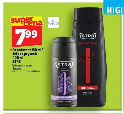 Żel pod prysznic STR8 Red Code promocja w TOPAZ