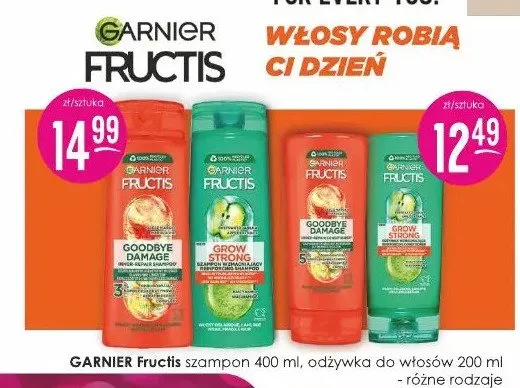 Odżywka do włosów Garnier Fructis promocja w Drogerie Jasmin