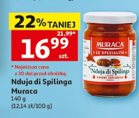 Nduja di Spilinga Muraca promocja w Auchan