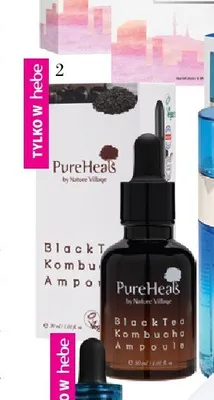 Ampułka do twarzy Pureheals Black Tea Kombucha promocja w Hebe