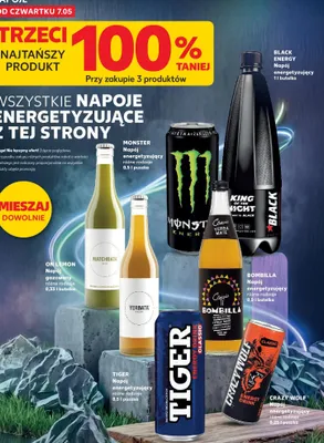 Napój energetyzujący Monster promocja w Kaufland