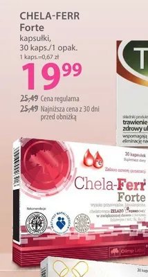 Suplement diety Forte kapsułki promocja w Hebe