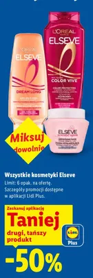 Szampon do włosów Color Vive Elseve promocja w Lidl