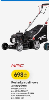 Kosiarka spalinowa z napędem promocja w Castorama