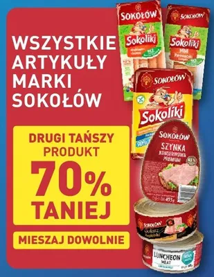 Artykuły marki Sokołów promocja w Aldi