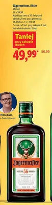 Likier 0,5 l promocja w Lidl