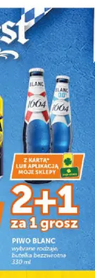 Piwo bezalkoholowe 1664 Blanc promocja w Groszek