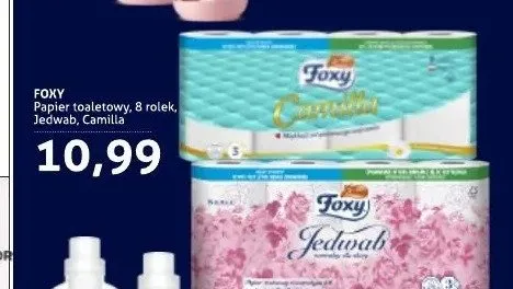 Papier toaletowy Foxy Jedwab promocja w Blue Stop