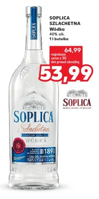 Wódka Soplica Szlachetna promocja w Kaufland
