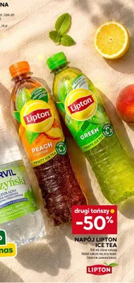 Napój Lipton Ice Tea Peach promocja w Stokrotka