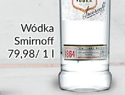 Wódka Smirnoff No21 promocja w Prim Market