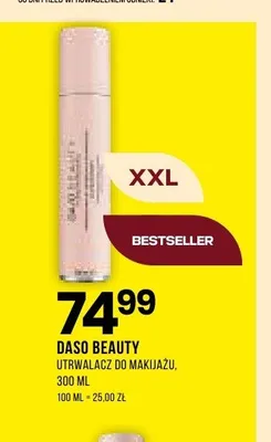 Utrwalacz do makijażu Daso Beauty promocja w Drogerie Natura