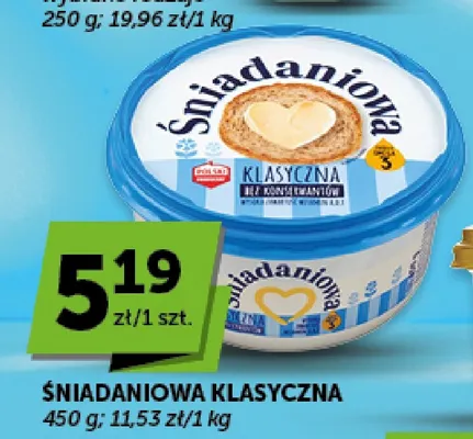 Margaryna Śniadaniowa klasyczna promocja w ABC