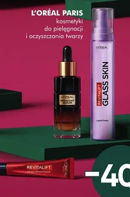 Kosmetyki do pielęgnacji i oczyszczania twarzy L'Oréal Paris promocja w Super-Pharm