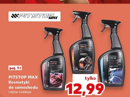 Preparat do czyszczenia tapicerki skórzanej Pitstop Max promocja w Kaufland