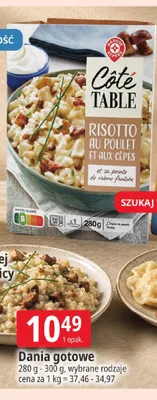 Dania gotowe Côté Table promocja w Leclerc